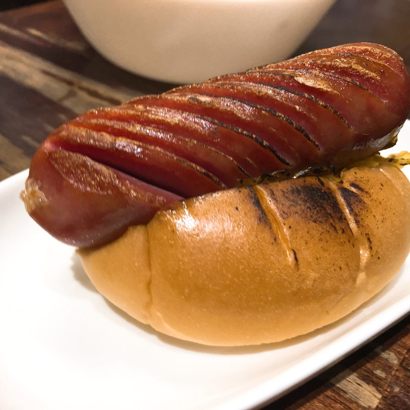 ホットドッグ(立ち呑み専科 力雅)