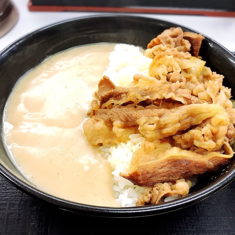 牛白カレー(吉野家 中目黒駅前店 )