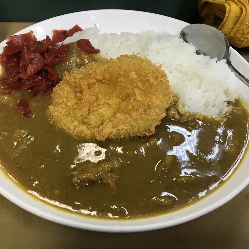 カレーライス(天亀そば )