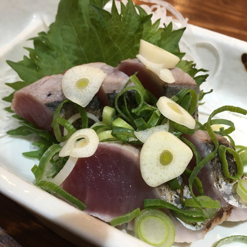 鰹のタタキ(お食事処 海心 )