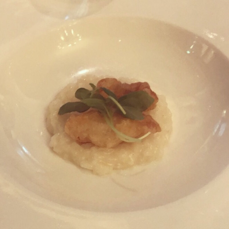 パルメザンチーズのリゾット(Bruno del vino （ブルーノ デル ヴィーノ）)