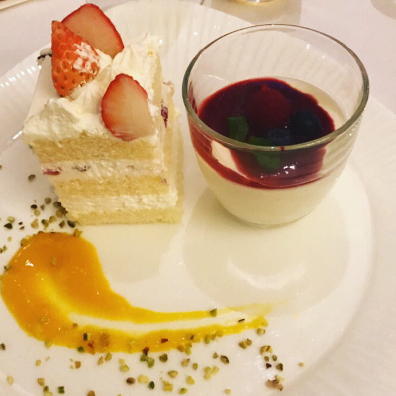 パパピアンコと季節のフルーツ(Bruno del vino （ブルーノ デル ヴィーノ）)