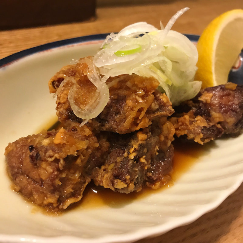 レバーの竜田揚げ(居酒屋おかん )