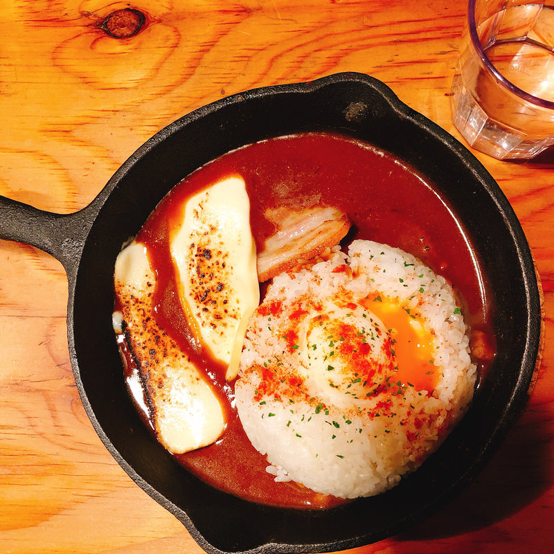 燻製カレーライス