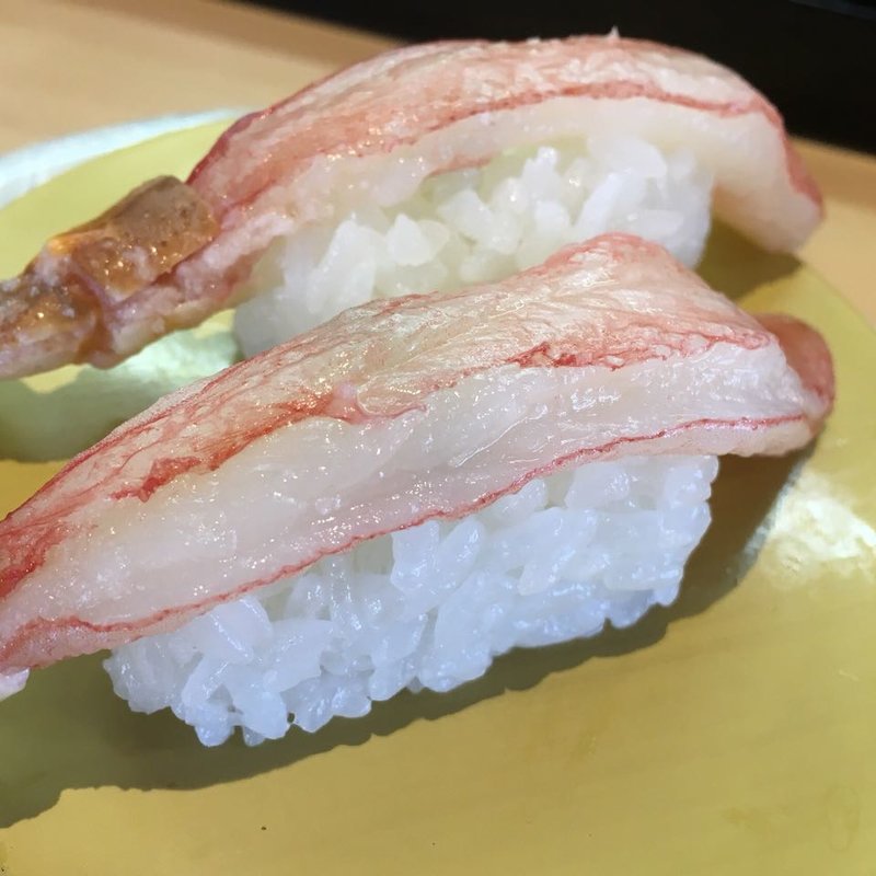 特上松葉蟹(お魚天国 すし若竹内団地2号店 )