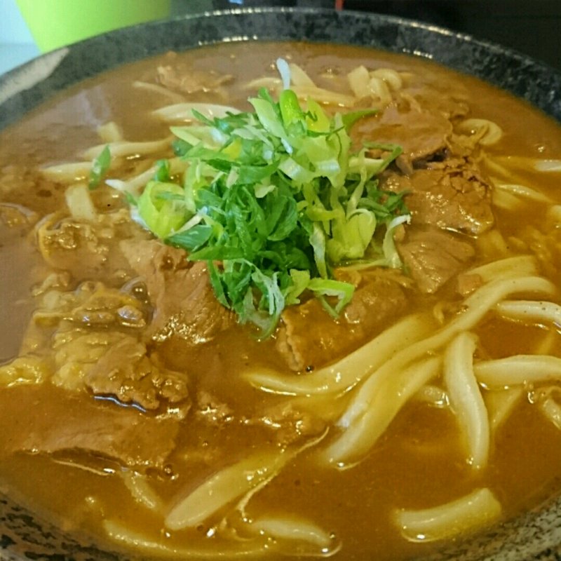 カレーうどん(大盛り)(情熱うどん 荒木伝次郎)