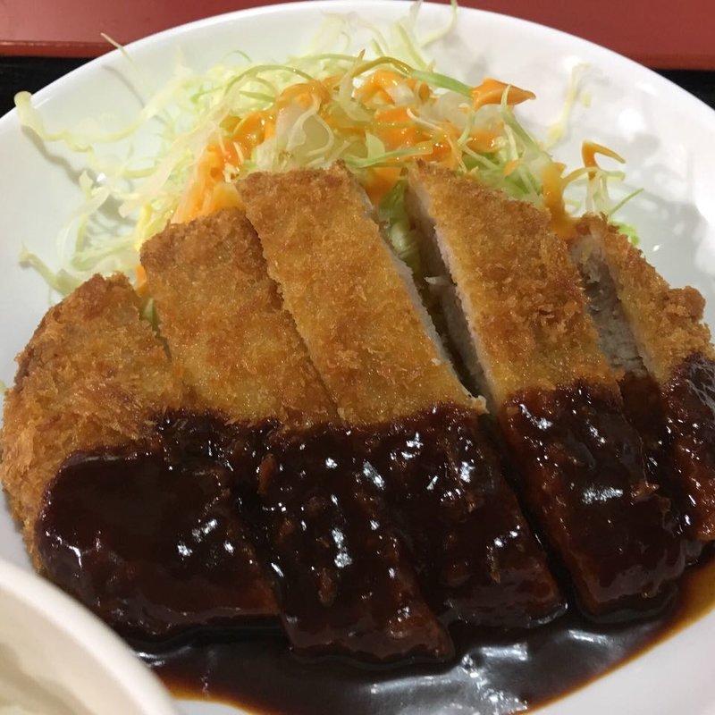 とんかつ定食(但馬ラーメン 六地蔵店 )