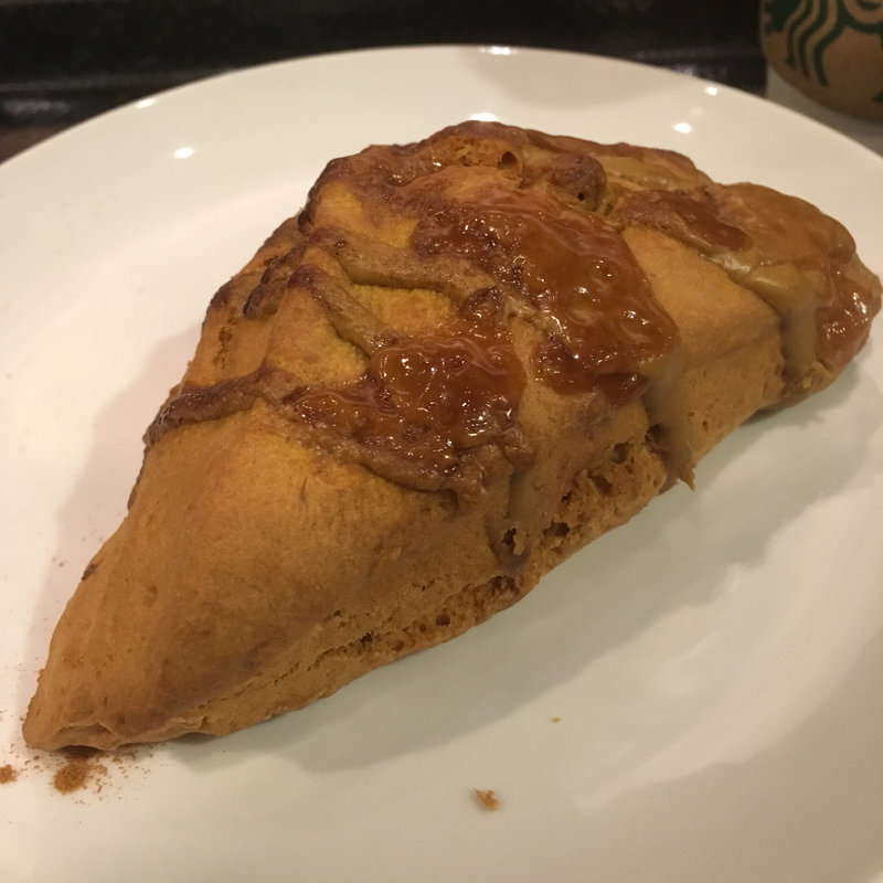 アメリカンスコーン キャラメルトフィー(スターバックスコーヒー 福岡赤坂門店)