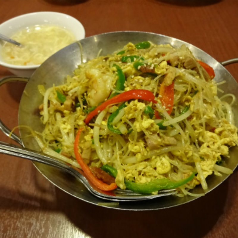 カレー風味焼きビーフン(福盈門 鶴見本店)