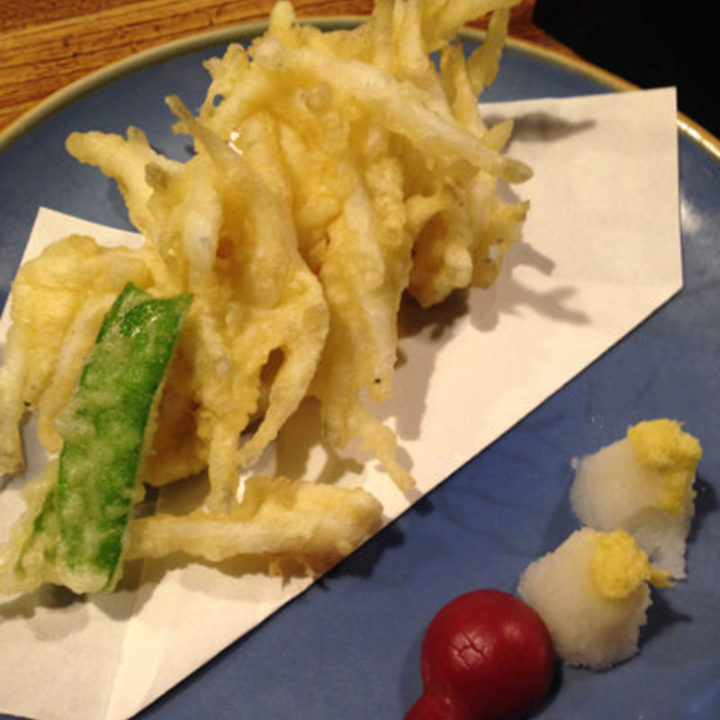 しらうおの天ぷら(おでん三吉)