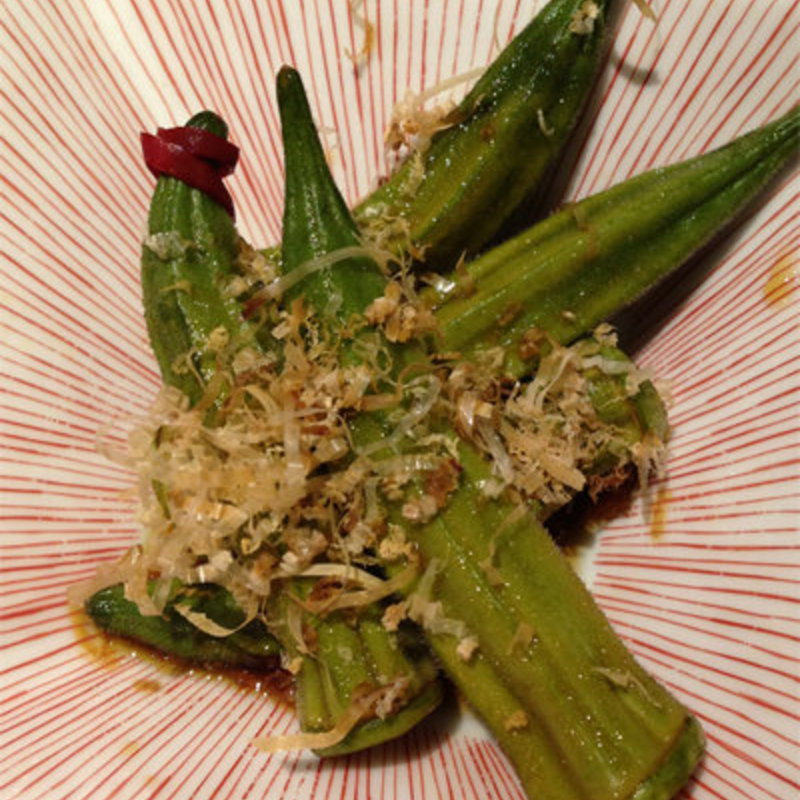 オクラ漬(牛たん炭火焼 吉次 心斎橋店)