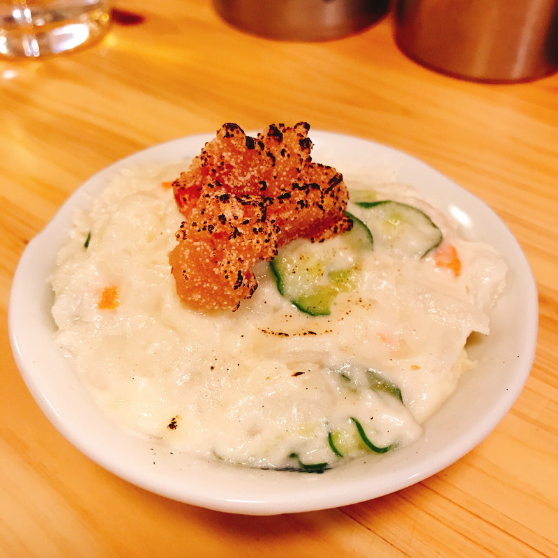 ポテトサラダ明太子のせ(大衆食堂 BEETLE)