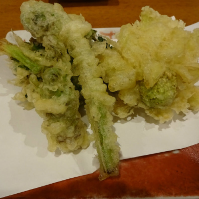 山菜の天ぷら(和食 玄)