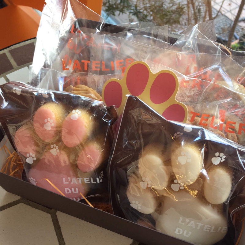 肉球マドレーヌ(ラトリエ ドゥ シュクル)