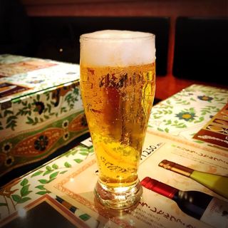 生ビール(スパイスガーデン 渋谷店)