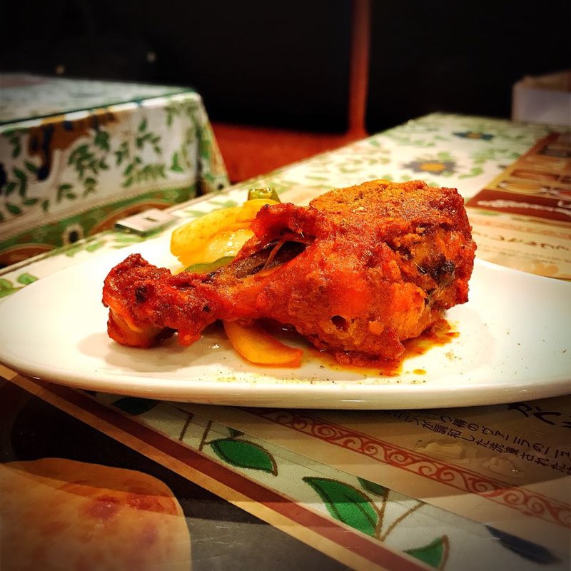 辛口タンドリーチキン(スパイスガーデン 渋谷店)