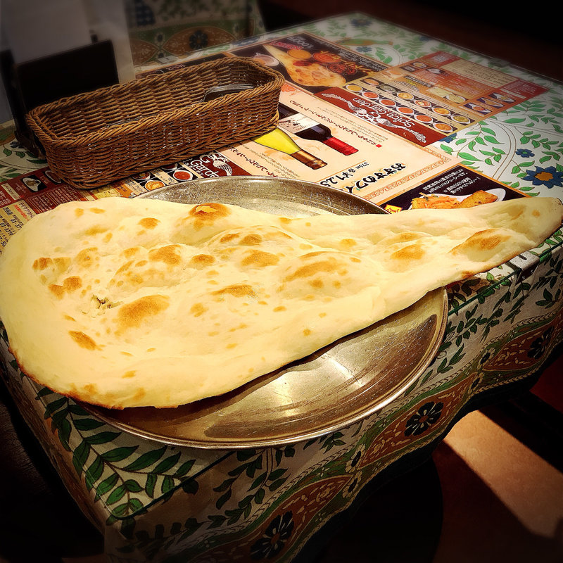 単品ナン(スパイスガーデン 渋谷店)