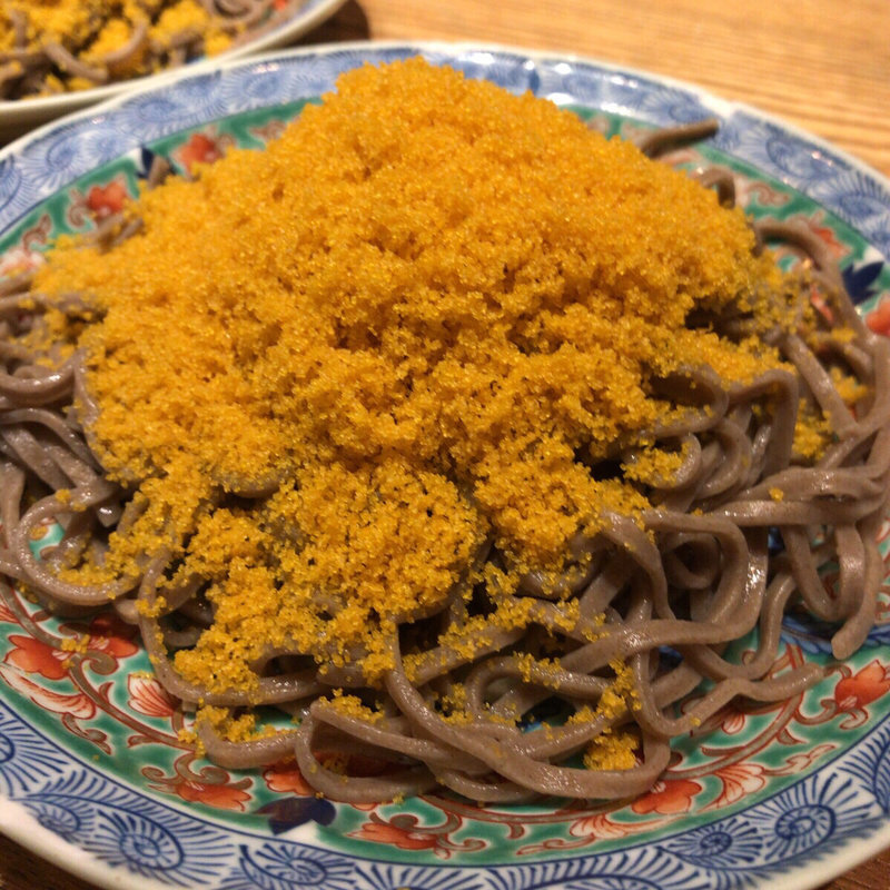 からすみ蕎麦(なかめのてっぺん 丸の内)