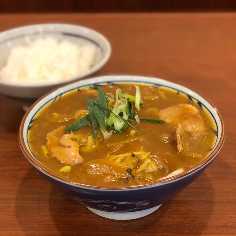 鴨肉たっぷり カレー南蛮(丸亀製麺 伊丹南町店)