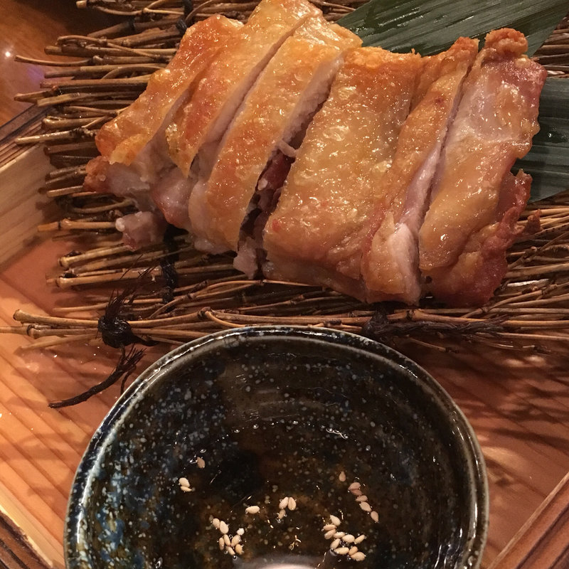 鶏肉の一夜干し(串焼だいにんぐ酒場　トリキン 高山商店)