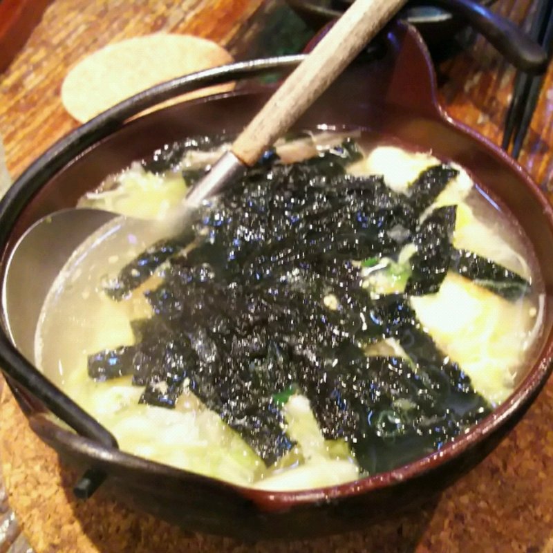 鶏の雑炊(魚店亜紗 （うおだなあさ）)