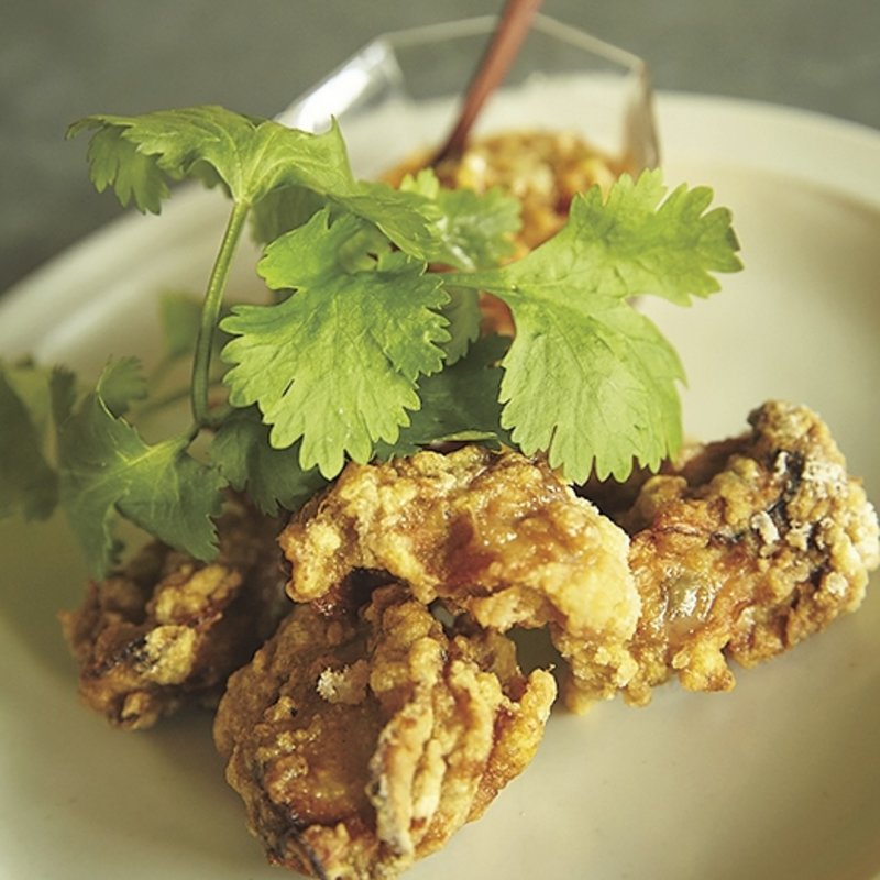 牡蠣の変わり揚げ(のみやパロル)