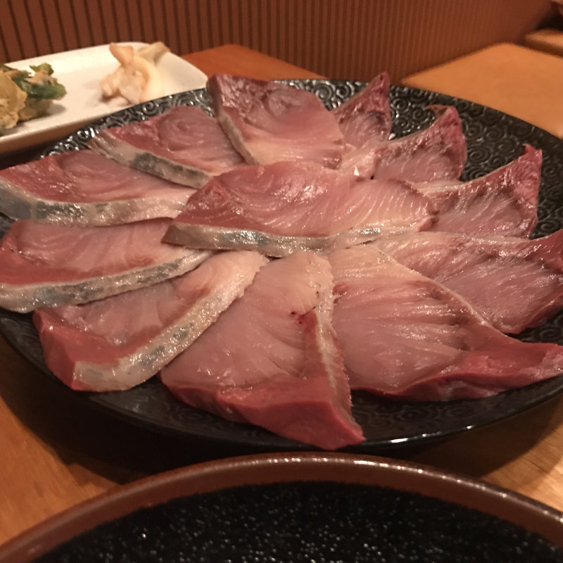 ブリのしゃぶしゃぶ(梁)