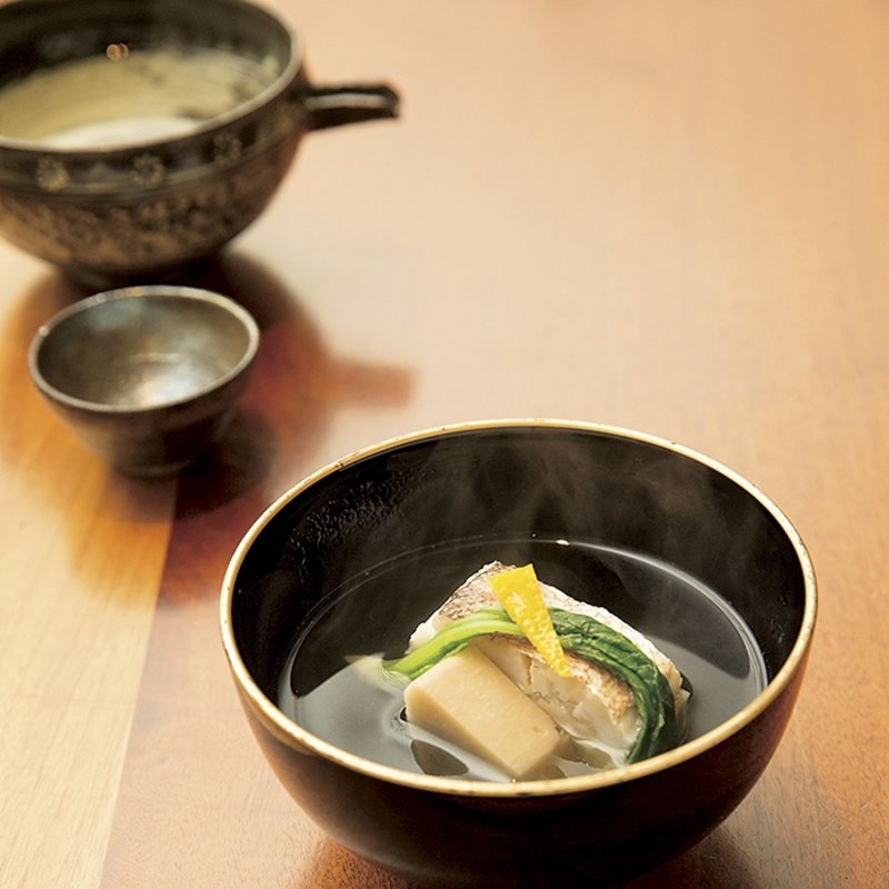 甘鯛真丈のおわん(幸せ三昧)