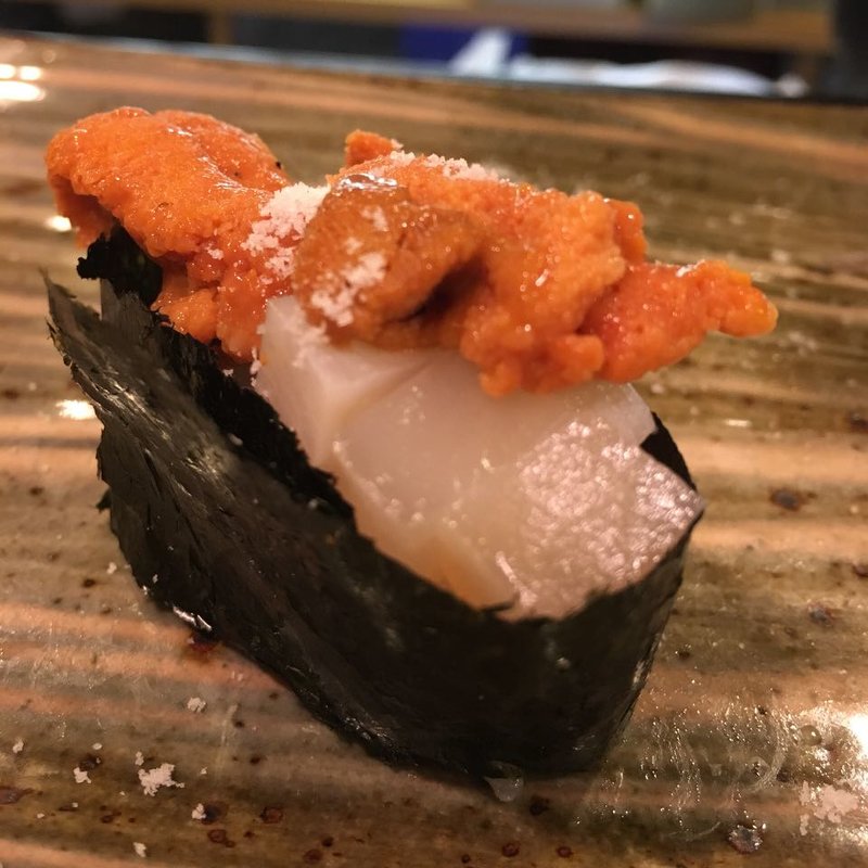 雲丹・帆立(寿し処たく海)