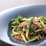 スパゲッティーニ 桜海老と彩り野菜(リナシメント)