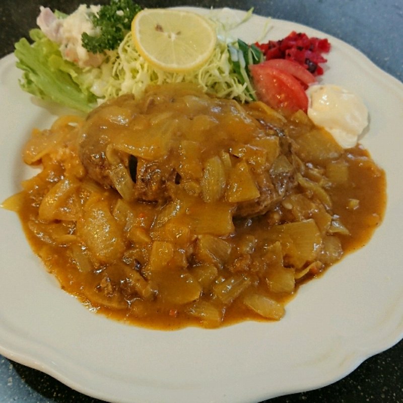 ハンバーグカレー(愛ランド)