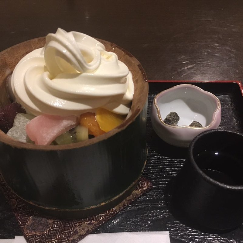 ソフトみつまめ(たきざわ茶寮)