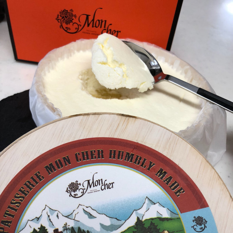 白いフロマージュ(パティスリー モンシェール 日本橋三越店)