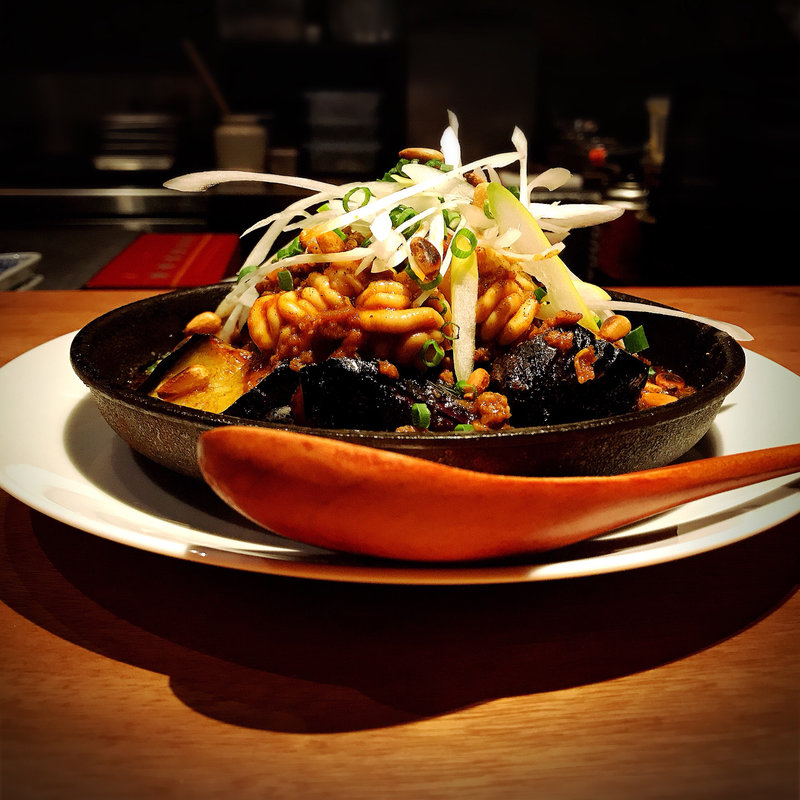 白子の麻婆茄子(酒家 の元)