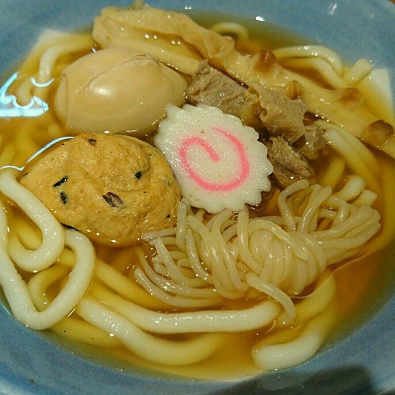 おでんうどん(若菜そば 阪急十三店)