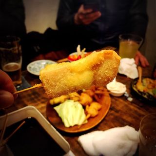 スパムチーズ(いか玉焼と串カツ マハカラ)