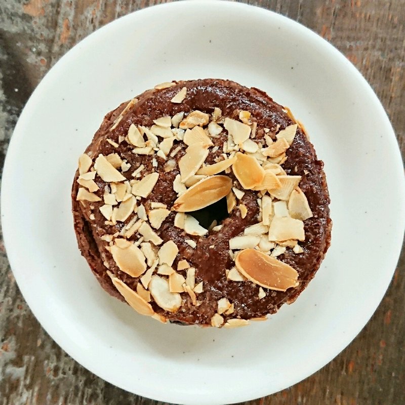 クロワッサンドーナツショコラ　アーモンドキャラメリゼ(ミスタードーナツ中野ショップ)