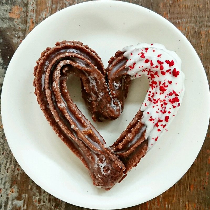 チュロショコラ　ローズフレーバー(ミスタードーナツ中野ショップ)