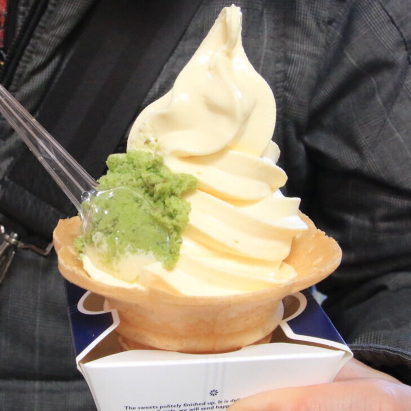 生わさびソフト(伊豆の国パノラマパーク スナックコーナー （【旧店名】かつらぎ山パノラマパーク）)