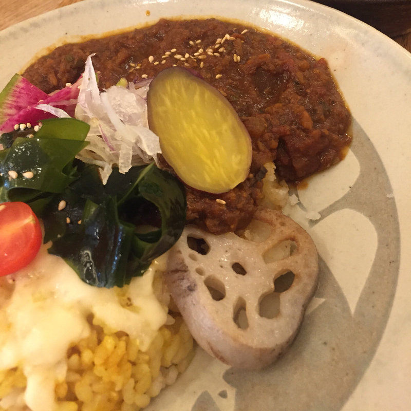 じっくり煮込んだ野菜のカレー(LIFE CREATION SPACE OVE)