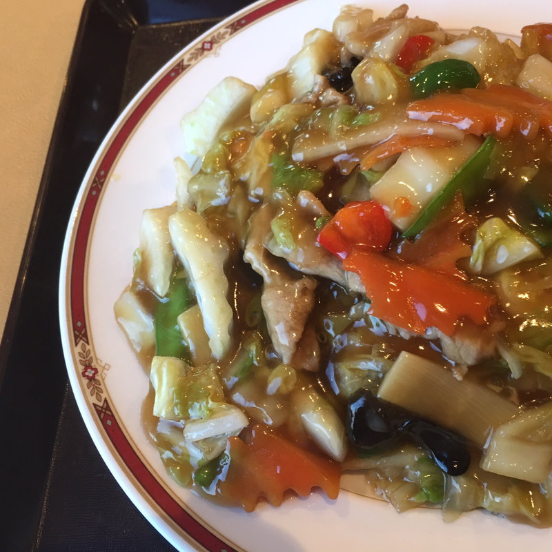 五目あんかけやきそば(札幌市役所 レストラン ライラック)