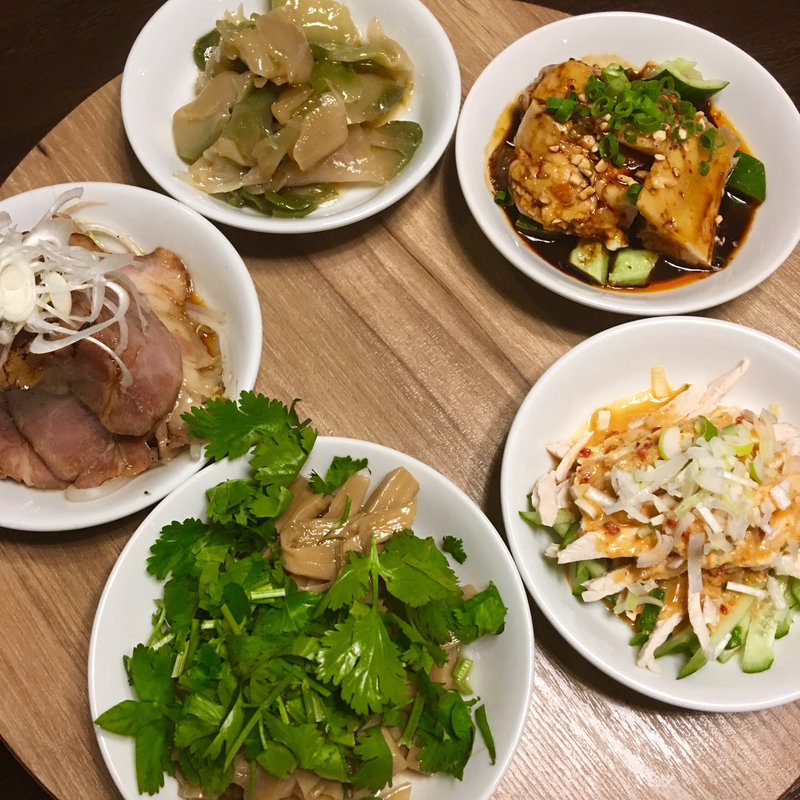 前菜盛り合わせ5品(矢場CHINA （ヤバチャイナ）)