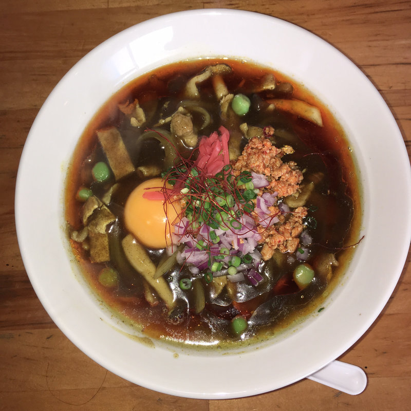 カレーあんかけ中華そば(中華そば de 小松 （中華そば　デ　小松）)