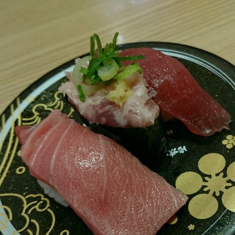 まぐろ三点盛り(もりもり寿司 竜王店 )