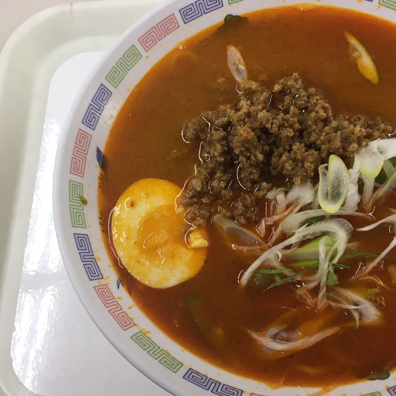 辛みそラーメン(札幌市役所本庁舎食堂)