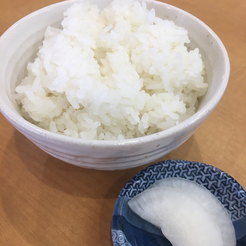 白ご飯 中(中華そば 満丸)