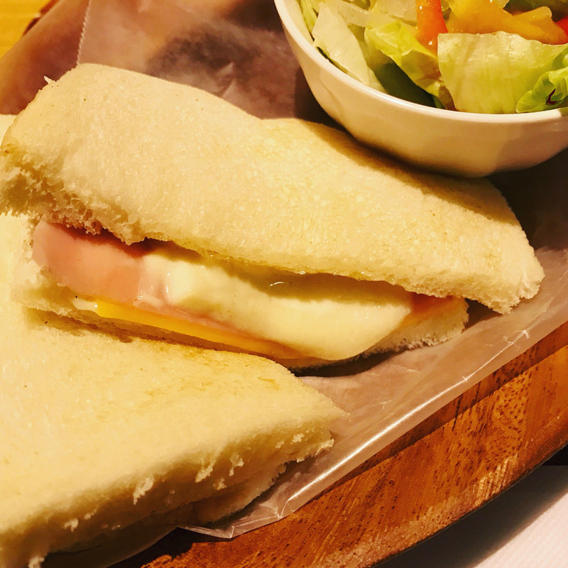 クロックムッシュ・スープセット(ナチュラルカフェ菜園)