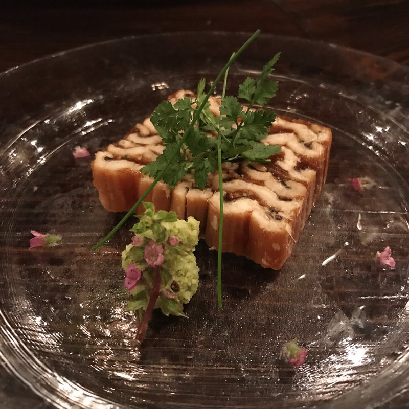 穴子の和テリーヌ(なかぐろ )