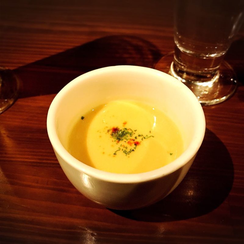 安納芋のスープ(若狭)