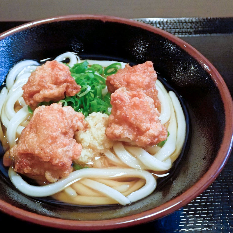 揚げぶっかけ冷（ぶっかけ冷+唐揚げ）(讃州製麺 )
